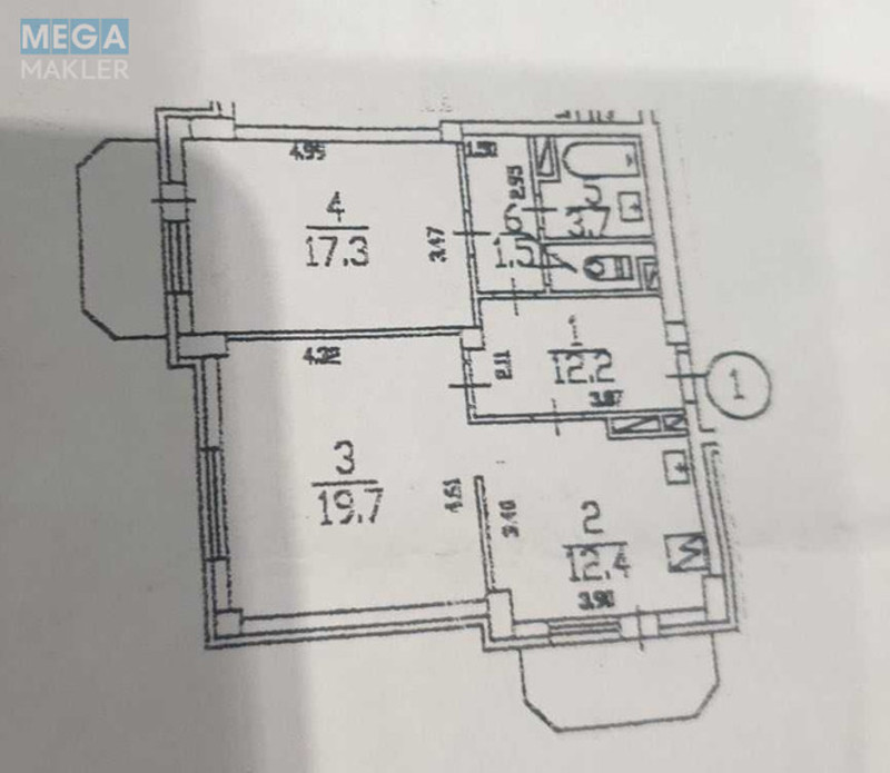 Продаж 2 кімнатної квартири (70/34/14), 2 пов. 17 пов. будинку, <a class="location-link" href="/kiev/" title="Недвижимость Київ">Київ</a>, <a class="location-link" href="/kiev/darnickij/" title="Недвижимость Дарницький район">Дарницький р-н</a>, Княжий Затон вул., 16в (изображение 20)
