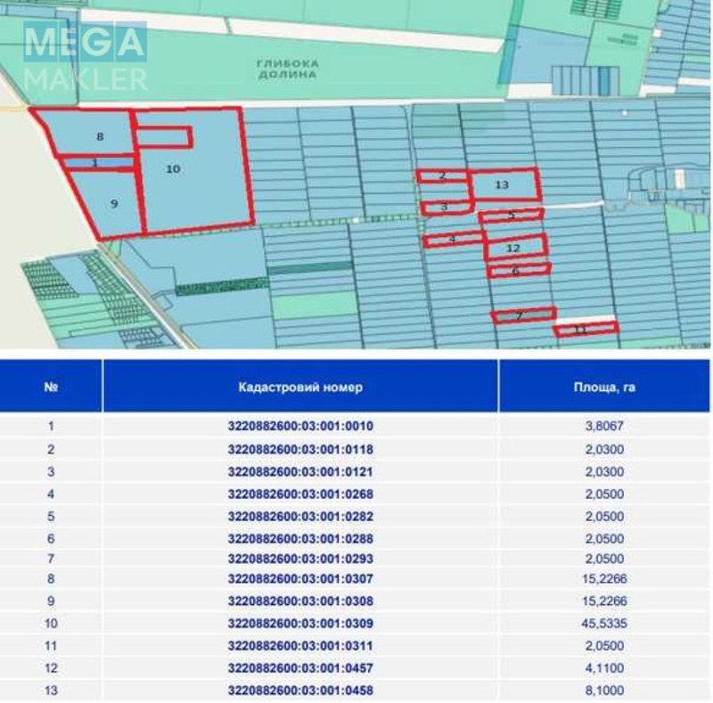 Продажа участка, 381 сотка, земля сельскохозяйственного назначения, <a class="location-link" href="/gnedin/" title="Недвижимость Гнідін">Гнідин</a>, б/н (изображение 5)