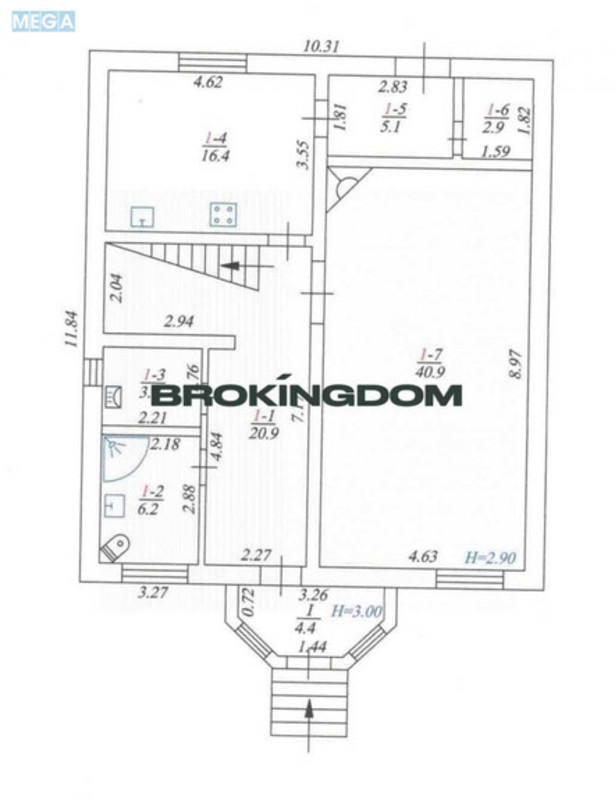 Продаж дома, 2 поверху, 200 кв.м, 4 кімнати, ділянка 6 соток, <a class="location-link" href="/belogorodka-selo-kv/" title="Недвижимость Білогородка">Білогородка</a>, Ивана Франко вул., 18 (изображение 14)