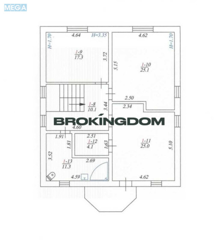 Продаж дома, 2 поверху, 200 кв.м, 4 кімнати, ділянка 6 соток, <a class="location-link" href="/belogorodka-selo-kv/" title="Недвижимость Білогородка">Білогородка</a>, Ивана Франко вул., 18 (изображение 15)