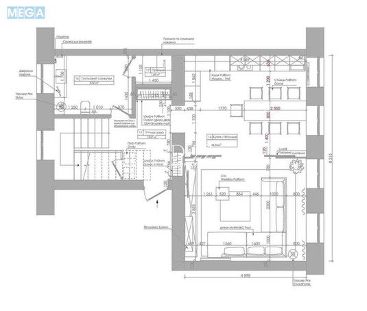 Продаж 6 кімнатної квартири (274/?/?), 5 пов. 5 пов. будинку, <a class="location-link" href="/kiev/" title="Недвижимость Київ">Київ</a>, <a class="location-link" href="/kiev/pecherskij/" title="Недвижимость Печерський район">Печерський р-н</a>, Академіка Богомольця вулиця, 7/14 (изображение 6)