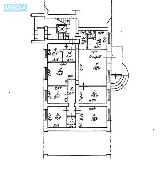 Оренда комерційної нерухомості, 135&nbsp;кв.м, <a class="location-link" href="/kiev/" title="Недвижимость Київ">Київ</a>, <a class="location-link" href="/kiev/solomenskij/" title="Недвижимость Солом'янський район">Солом'янський р-н</a>, Повітрофлотський просп., 52 (изображение 16)