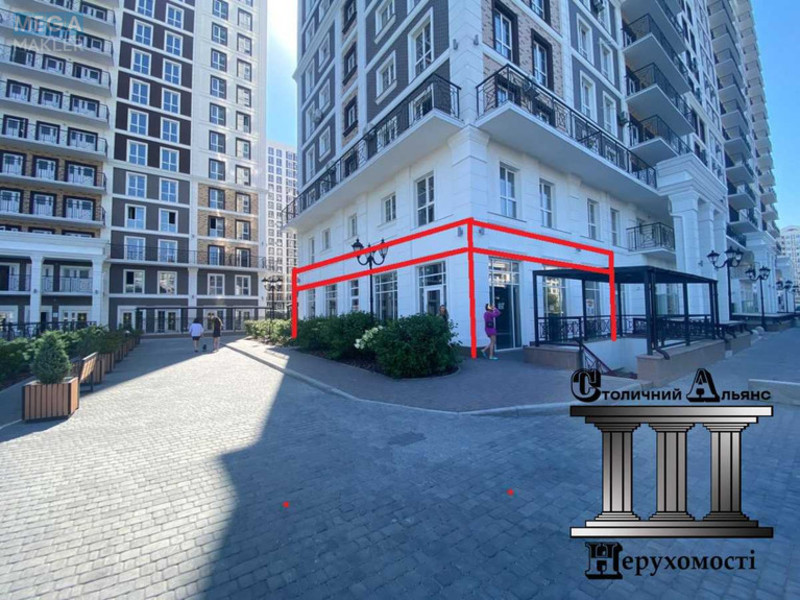 Оренда комерційної нерухомості, 165&nbsp;кв.м, под магазин, <a class="location-link" href="/kiev/" title="Недвижимость Київ">Київ</a>, <a class="location-link" href="/kiev/goloseevskij/" title="Недвижимость Голосіївський район">Голосіївський р-н</a>, Михайла Максимовича вул., 28 (изображение 6)