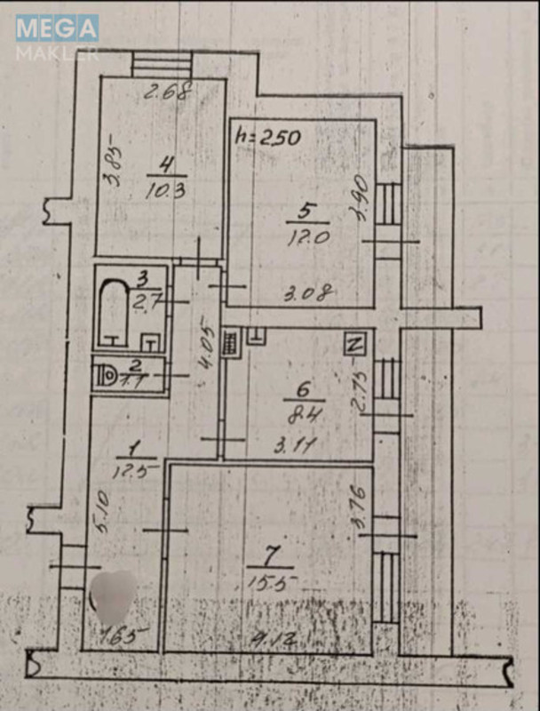 Продаж 3 кімнатної квартири (67,1/40/8,4), 2 пов. 14 пов. будинку, <a class="location-link" href="/brovary/" title="Недвижимость Бровари">Бровари</a>, Грушевського, 13 (изображение 17)