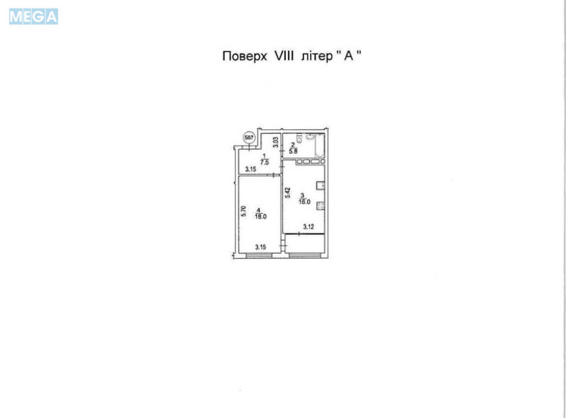 Продаж 1 кімнатної квартири (51/?/?), 8 пов. 25 пов. будинку, <a class="location-link" href="/kiev/" title="Недвижимость Київ">Київ</a>, <a class="location-link" href="/kiev/dneprovskij/" title="Недвижимость Дніпровський район">Дніпровський р-н</a>, Євгена Сверстюка вул., 6Е (изображение 8)