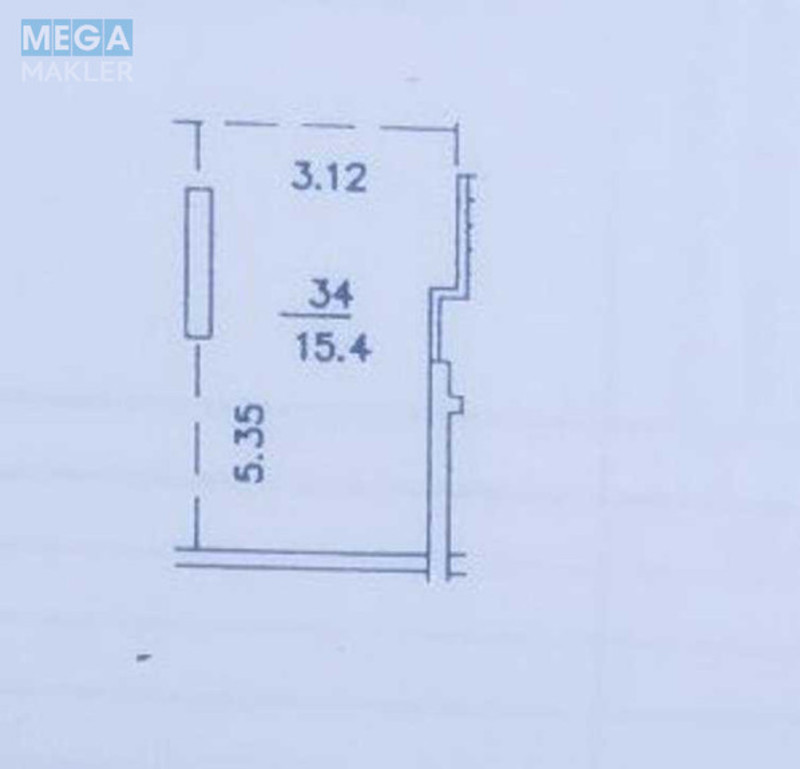 Продаж комерційної нерухомості, 15,40&nbsp;кв.м, <a class="location-link" href="/kiev/" title="Недвижимость Київ">Київ</a>, <a class="location-link" href="/kiev/darnickij/" title="Недвижимость Дарницький район">Дарницький р-н</a>, Олександра Мишуги вул., 2 (изображение 4)