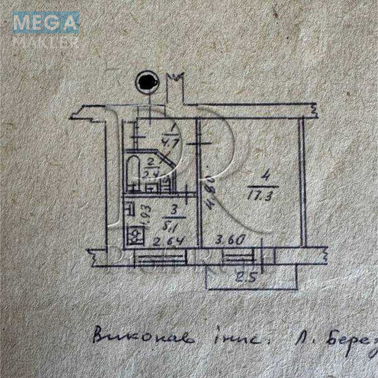 Продаж 1 кімнатної квартири (31/17/5), 4 пов. 9 пов. будинку, <a class="location-link" href="/kiev/" title="Недвижимость Київ">Київ</a>, <a class="location-link" href="/kiev/goloseevskij/" title="Недвижимость Голосіївський район">Голосіївський р-н</a>, Голосіївський проспект, 17 (изображение 18)