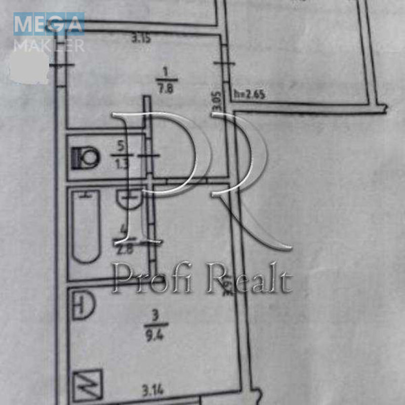 Продаж 1 кімнатної квартири (41/17/7), 1 пов. 16 пов. будинку, <a class="location-link" href="/kiev/" title="Недвижимость Київ">Київ</a>, <a class="location-link" href="/kiev/desnyanskij/" title="Недвижимость Деснянський район">Деснянський р-н</a>, Градинська вулиця, 10А (изображение 14)