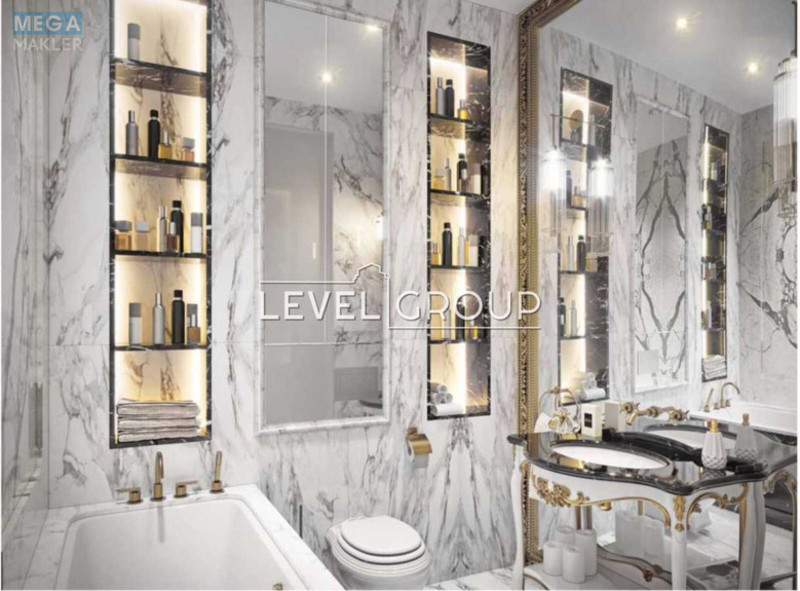Продаж 4 кімнатної квартири (178/95/18), 22 пов. 23 пов. будинку, <a class="location-link" href="/kiev/" title="Недвижимость Київ">Київ</a>, <a class="location-link" href="/kiev/shevchenkovskij/" title="Недвижимость Шевченківський район">Шевченківський р-н</a>, Глибочицька вул., 73 (изображение 24)