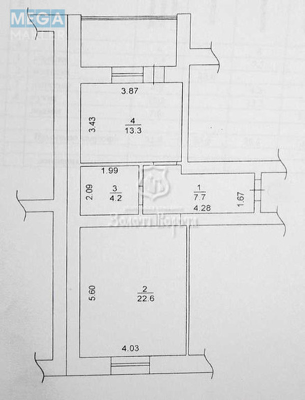 Продаж 1 кімнатної квартири (56/13/23), 2 пов. 10 пов. будинку, <a class="location-link" href="/chabany/" title="Недвижимость Чабані">Чабани</a>, Машинобудівників вул, 14а-к2 (изображение 17)