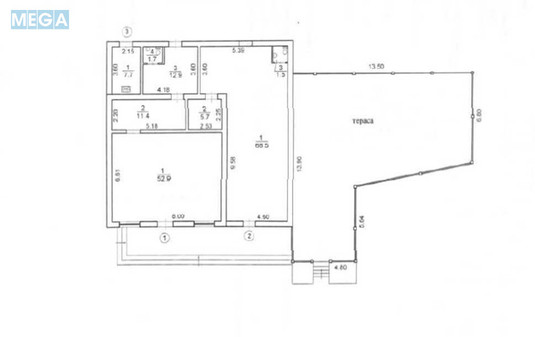 Продаж комерційної нерухомості, 162,30&nbsp;кв.м, под магазин, <a class="location-link" href="/bucha/" title="Недвижимость Буча">Буча</a>, Склозаводська, 10в (изображение 6)