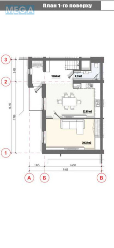 Продаж дома, 2 поверху, 120 кв.м, 3 кімнати, ділянка 1,60 сотка, <a class="location-link" href="/kalinovka-pgt-kv/" title="Недвижимость Калинівка">Калинівка</a>, Провулок Вишневий, 2 (изображение 17)