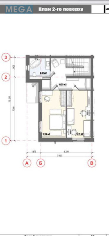 Продаж дома, 2 поверху, 120 кв.м, 3 кімнати, ділянка 1,60 сотка, <a class="location-link" href="/kalinovka-pgt-kv/" title="Недвижимость Калинівка">Калинівка</a>, Провулок Вишневий, 2 (изображение 18)