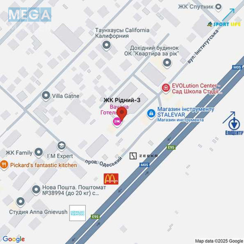 Новобудова, 5 поверхів, <a class="location-link" href="/gatnoe/" title="Недвижимость Гатне">Гатне</a>, Інститутська, 5 (изображение 7)