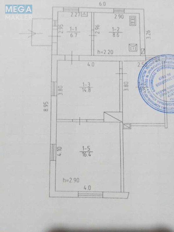 Продаж дома, 1&nbsp; поверх, 56&nbsp;кв.м, 3&nbsp;кімнати, ділянка 8&nbsp;соток, <a class="location-link" href="/rovno/" title="Недвижимость Рівне">Рівне</a>, Погоринська (изображение 4)