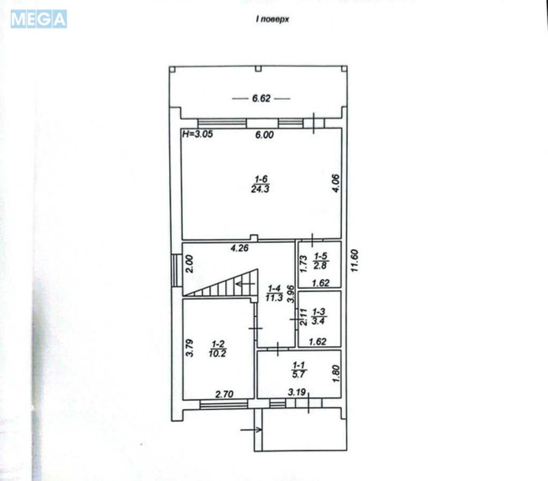 Продаж дома, 3&nbsp;поверху, 120&nbsp;кв.м, 4&nbsp;кімнати, ділянка 2,05&nbsp;сотки, <a class="location-link" href="/kryukovshina/" title="Недвижимость Крюківщина">Крюківщина</a>, Ярославська вул., 15 (изображение 14)