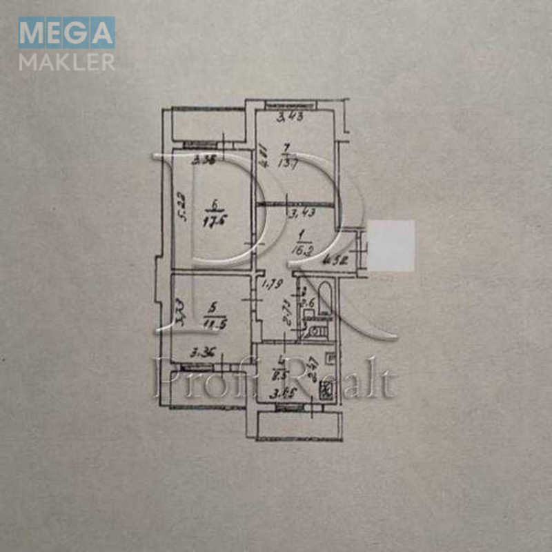Продаж 3 кімнатної квартири (78/44/9), 14 пов. 16 пов. будинку, <a class="location-link" href="/kiev/" title="Недвижимость Київ">Київ</a>, <a class="location-link" href="/kiev/desnyanskij/" title="Недвижимость Деснянський район">Деснянський р-н</a>, Драйзера Теодора вулиця, 26 (изображение 21)