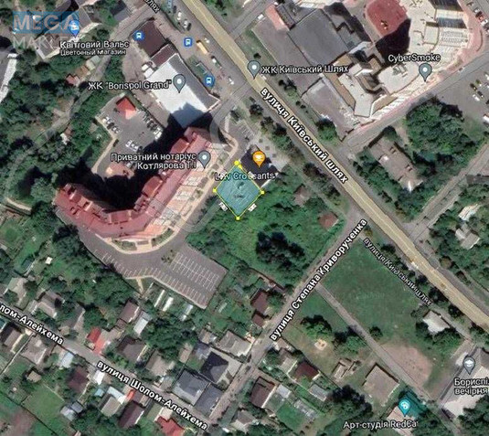 Продажа участка, 4,65&nbsp;сотки, земля коммерческого назначения, <a class="location-link" href="/borispol/" title="Недвижимость Бориспіль">Бориспіль</a>, Київський шлях (изображение 2)