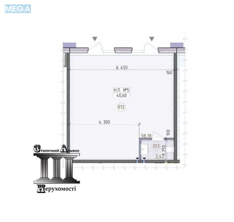Продаж комерційної нерухомості, 41 кв.м, под магазин, <a class="location-link" href="/kiev/" title="Недвижимость Київ">Київ</a>, <a class="location-link" href="/kiev/goloseevskij/" title="Недвижимость Голосіївський район">Голосіївський р-н</a>, Михайла Максимовича вул., 28К (изображение 2)