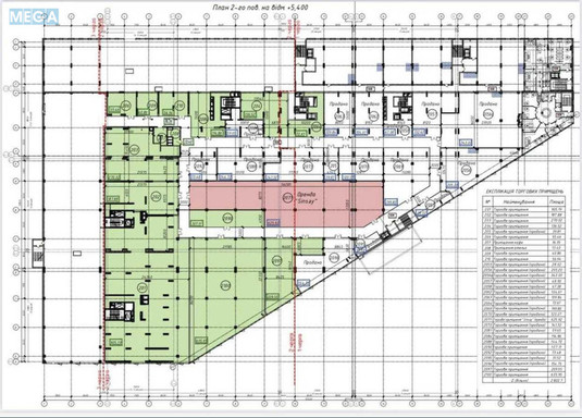 Оренда комерційної нерухомості, 107&nbsp;кв.м, под магазин, <a class="location-link" href="/kiev/" title="Недвижимость Київ">Київ</a>, <a class="location-link" href="/kiev/darnickij/" title="Недвижимость Дарницький район">Дарницький р-н</a>, Миколи Бажана просп., 17А (изображение 6)