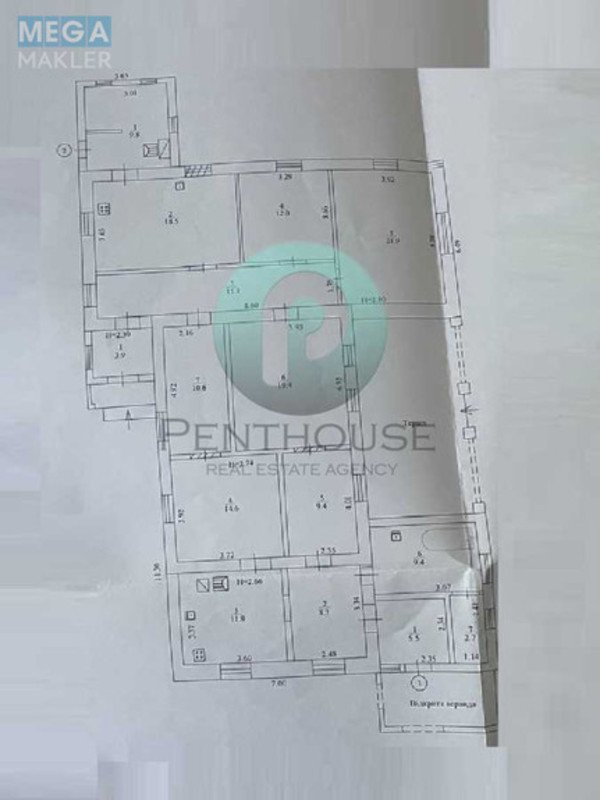 Продаж дома, 1&nbsp; поверх, 173&nbsp;кв.м, 8&nbsp;кімнат, ділянка 10&nbsp;соток, <a class="location-link" href="/kiev/" title="Недвижимость Київ">Київ</a>, <a class="location-link" href="/kiev/darnickij/" title="Недвижимость Дарницький район">Дарницький р-н</a>, Луговой пер., 8 (изображение 24)