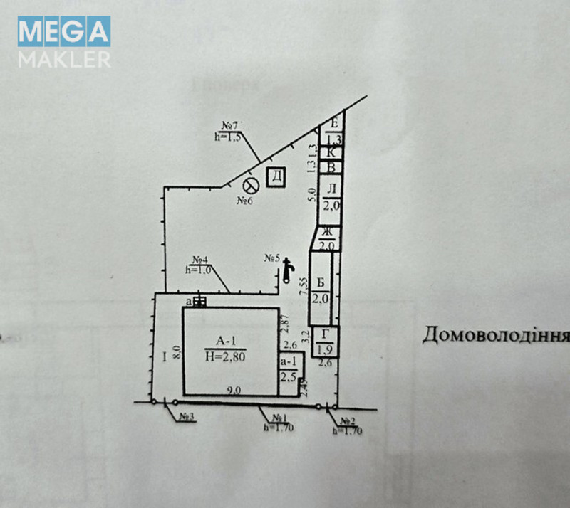 Продаж дома, 1 поверх, 64 кв.м, 3 кімнати, потребує капітального ремонту, ділянка 5 соток, <a class="location-link" href="/dnepropetrovsk/" title="Недвижимость Дніпра">Дніпро</a>, <a class="location-link" href="/dnepropetrovsk/babushkinskij/" title="Недвижимость Бабушкінський район">Бабушкінський р-н</a>, Леонтовича (изображение 11)
