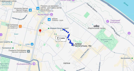 Оренда 3 кімнатної квартири, <a class="location-link" href="/kiev/" title="Недвижимость Київ">Київ</a>, <a class="location-link" href="/kiev/pecherskij/" title="Недвижимость Печерський район">Печерський р-н</a>, Інститутська вул., 18а (изображение 22)