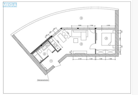 Продаж 2 кімнатної квартири (61/?/24), 12 пов. 12 пов. будинку, <a class="location-link" href="/kiev/" title="Недвижимость Київ">Київ</a>, <a class="location-link" href="/kiev/desnyanskij/" title="Недвижимость Деснянський район">Деснянський р-н</a>, Радистів вул., 34 (изображение 13)