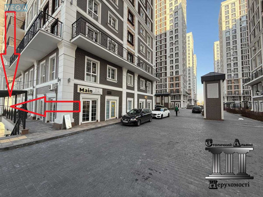 Продаж комерційної нерухомості, 87&nbsp;кв.м, под магазин, <a class="location-link" href="/kiev/" title="Недвижимость Київ">Київ</a>, <a class="location-link" href="/kiev/goloseevskij/" title="Недвижимость Голосіївський район">Голосіївський р-н</a>, Михайла Максимовича вул., 26 (изображение 4)