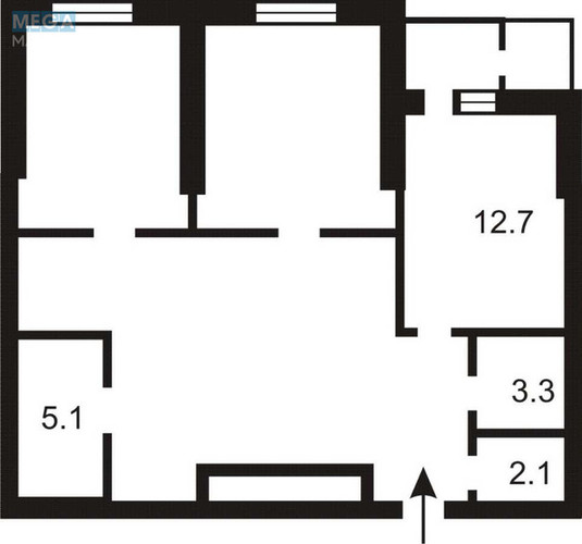 Продаж 3 кімнатної квартири (88,4/43/13), 5 пов. 18 пов. будинку, <a class="location-link" href="/kiev/" title="Недвижимость Київ">Київ</a>, <a class="location-link" href="/kiev/dneprovskij/" title="Недвижимость Дніпровський район">Дніпровський р-н</a>, Червоноткацька вул., 43 (изображение 14)