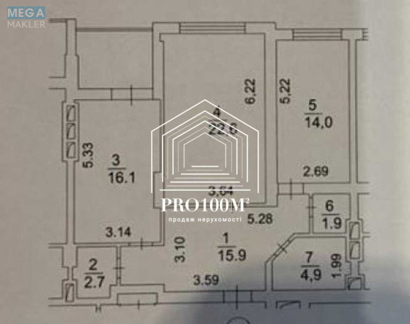 Продаж 2 кімнатної квартири (84/?/?), 18 пов. 22 пов. будинку, <a class="location-link" href="/kiev/" title="Недвижимость Київ">Київ</a>, <a class="location-link" href="/kiev/solomenskij/" title="Недвижимость Солом'янський район">Солом'янський р-н</a>, Валерія Лобановського просп., 4б (изображение 17)