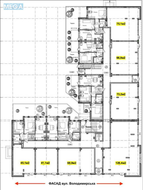 Оренда комерційної нерухомості, 60&nbsp;кв.м, под магазин, <a class="location-link" href="/petrovskoe-selo-kv-kievo-svyatoshinskij-rajon/" title="Недвижимость Петрівське">Петрівське</a>, Володимирська, 34 (изображение 6)
