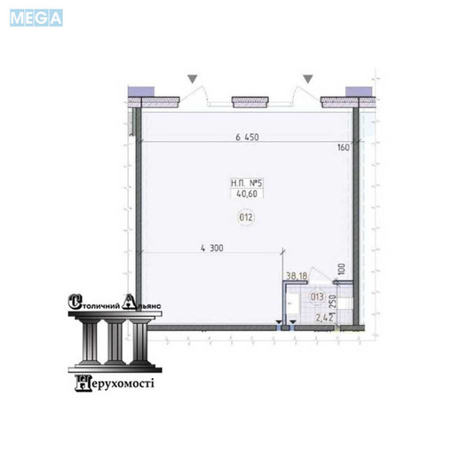 Продаж комерційної нерухомості, 41&nbsp;кв.м, под магазин, <a class="location-link" href="/kiev/" title="Недвижимость Київ">Київ</a>, <a class="location-link" href="/kiev/goloseevskij/" title="Недвижимость Голосіївський район">Голосіївський р-н</a>, Михайла Максимовича вул., 28К (изображение 2)