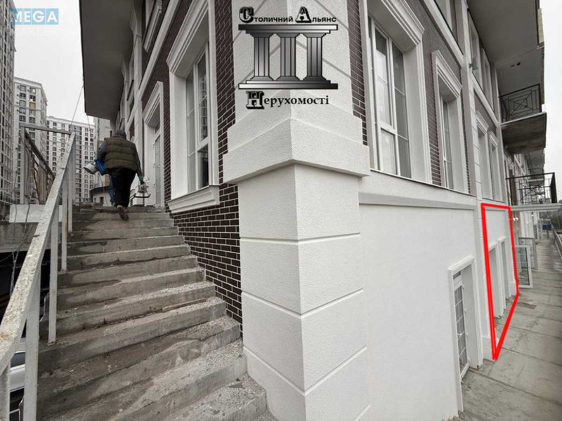 Продаж комерційної нерухомості, 40&nbsp;кв.м, под магазин, <a class="location-link" href="/kiev/" title="Недвижимость Київ">Київ</a>, <a class="location-link" href="/kiev/svyatoshinskij/" title="Недвижимость Святошинский район">Святошинский р-н</a>, Михайла Максимовича вул., 26Е (изображение 2)