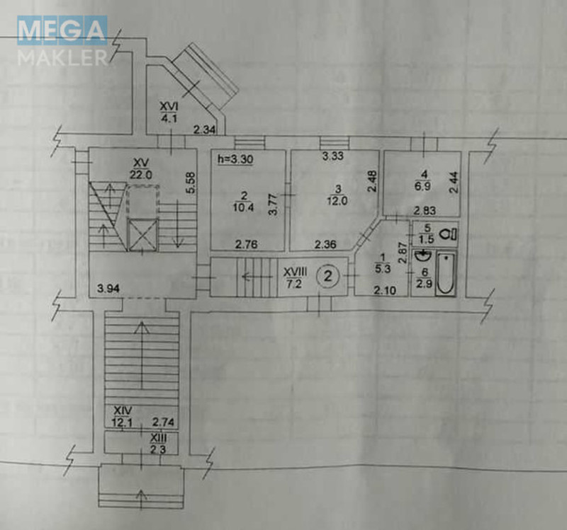 Продаж комерційної нерухомості, 40 кв.м, под офис, <a class="location-link" href="/kiev/" title="Недвижимость Київ">Київ</a>, <a class="location-link" href="/kiev/shevchenkovskij/" title="Недвижимость Шевченківський район">Шевченківський р-н</a>, Гоголевская ул., 49 (изображение 15)