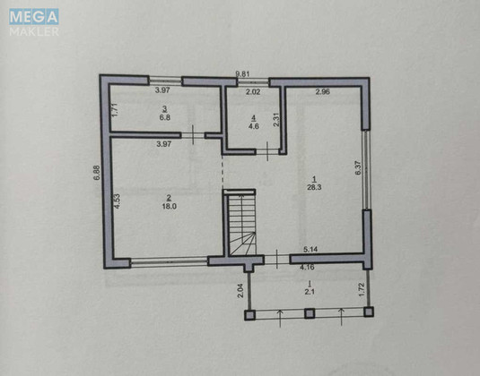 Продаж дома, 2&nbsp;поверху, 98&nbsp;кв.м, 3&nbsp;кімнати, ділянка 30&nbsp;соток, <a class="location-link" href="/pleseckoe/" title="Недвижимость Плесецьке">Плесецьке</a>, Святкова (изображение 16)