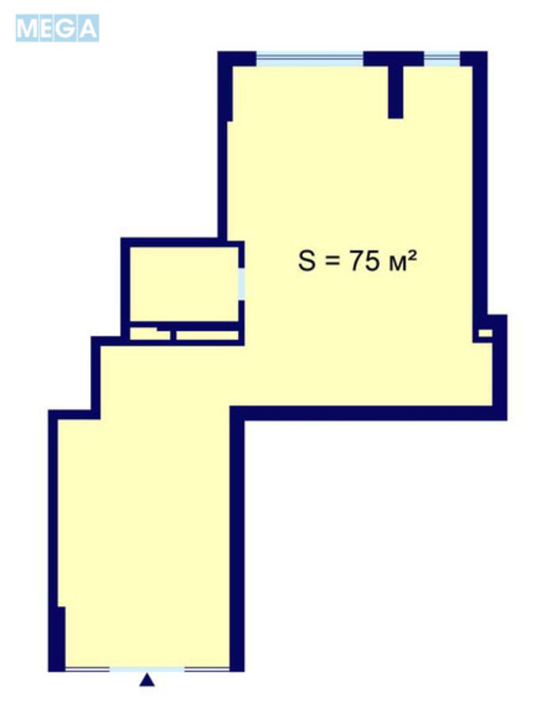 Оренда комерційної нерухомості, 75 кв.м, под магазин, <a class="location-link" href="/kiev/" title="Недвижимость Київ">Київ</a>, <a class="location-link" href="/kiev/podolskij/" title="Недвижимость Подільський район">Подільський р-н</a>, Тираспольська вул., 52 (изображение 3)