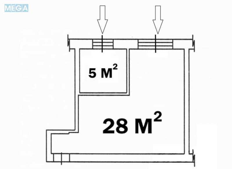 Оренда комерційної нерухомості, 33 кв.м, под магазин, <a class="location-link" href="/kiev/" title="Недвижимость Київ">Київ</a>, <a class="location-link" href="/kiev/solomenskij/" title="Недвижимость Солом'янський район">Солом'янський р-н</a>, Андрія Головка вул., 6 (изображение 8)