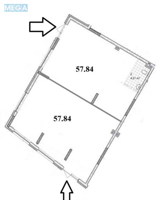 Продаж комерційної нерухомості, 117 кв.м, <a class="location-link" href="/kryukovshina/" title="Недвижимость Крюківщина">Крюківщина</a>, Панорамная, 4А (изображение 22)