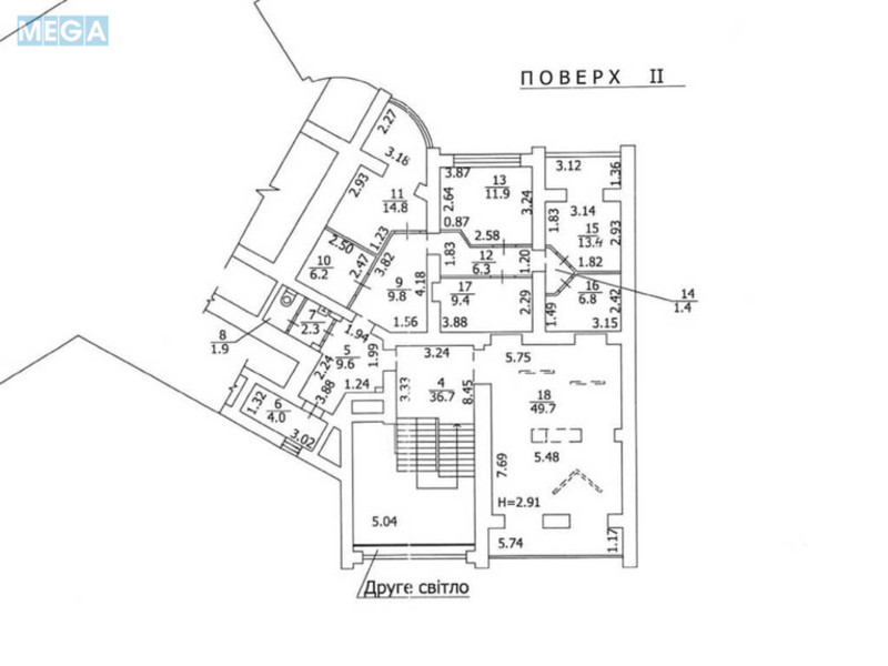Оренда комерційної нерухомості, 212 кв.м, под магазин, <a class="location-link" href="/kiev/" title="Недвижимость Київ">Київ</a>, <a class="location-link" href="/kiev/obolonskij/" title="Недвижимость Оболонський район">Оболонський р-н</a>, Героїв Сталінграду просп., 4 (изображение 18)