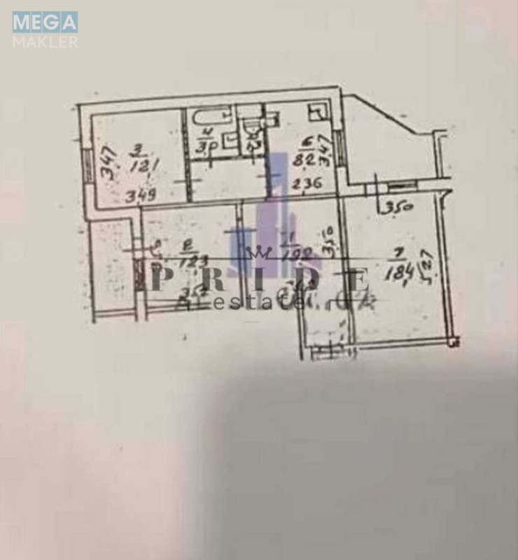 Продаж 3 кімнатної квартири (82/62/8), 7 пов. 16 пов. будинку, <a class="location-link" href="/kiev/" title="Недвижимость Київ">Київ</a>, <a class="location-link" href="/kiev/desnyanskij/" title="Недвижимость Деснянський район">Деснянський р-н</a>, Володимира Маяковського просп., 89 (изображение 2)