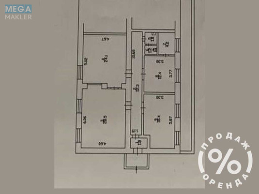 Продаж комерційної нерухомості, 104&nbsp;кв.м, под магазин, <a class="location-link" href="/kiev/" title="Недвижимость Київ">Київ</a>, <a class="location-link" href="/kiev/solomenskij/" title="Недвижимость Солом'янський район">Солом'янський р-н</a>, Кавказька вул., 13 (изображение 12)