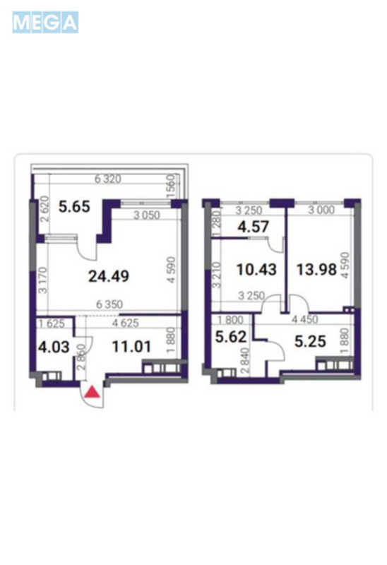 Продаж 3 кімнатної квартири (85,0/59/14), 25 пов. 26 пов. будинку, <a class="location-link" href="/kiev/" title="Недвижимость Київ">Київ</a>, <a class="location-link" href="/kiev/darnickij/" title="Недвижимость Дарницький район">Дарницький р-н</a>, Причальна вул., 2 (изображение 5)