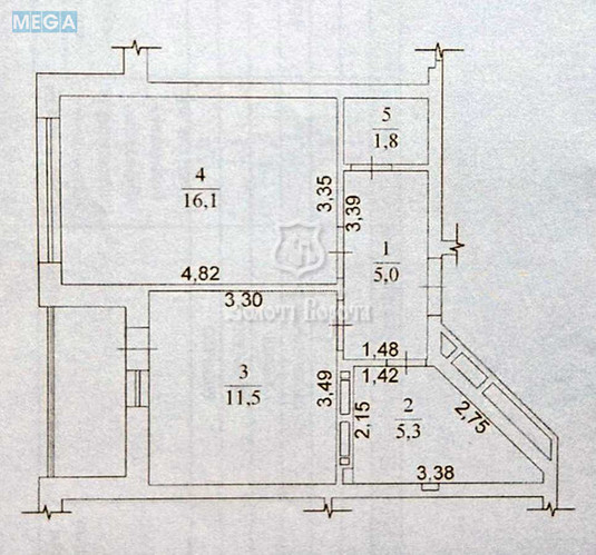 Продаж 1 кімнатної квартири (43,8/16/11), 2 пов. 16 пов. будинку, <a class="location-link" href="/kiev/" title="Недвижимость Київ">Київ</a>, <a class="location-link" href="/kiev/svyatoshinskij/" title="Недвижимость Святошинський район">Святошинський р-н</a>, Живописна вул., 3 (изображение 19)