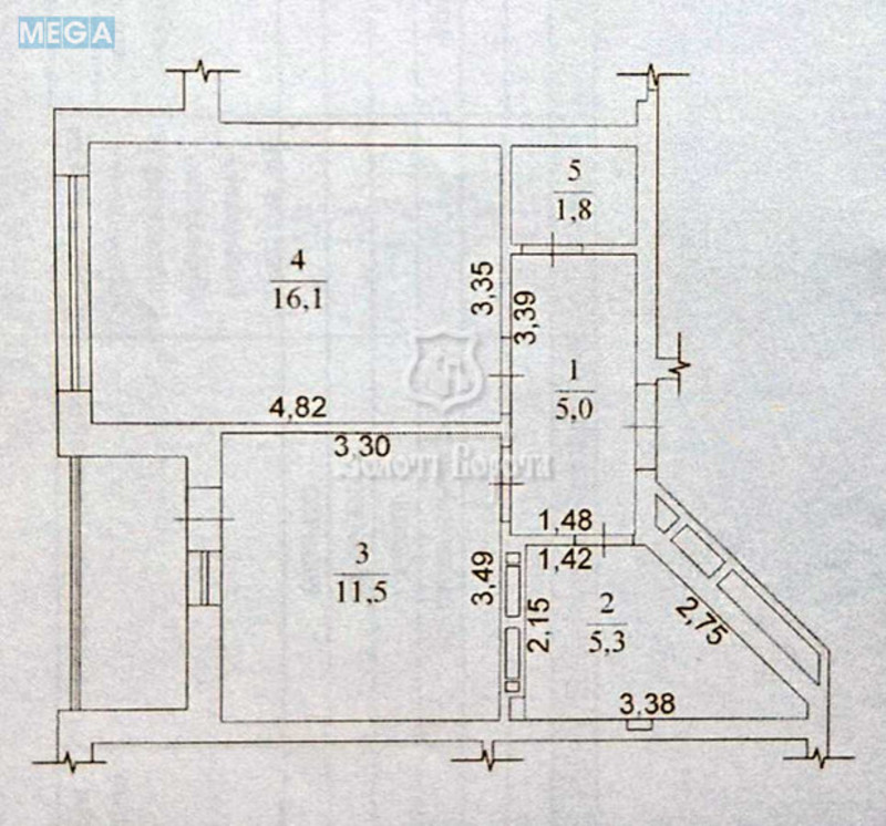Продаж 1 кімнатної квартири (43,8/16/11), 2 пов. 16 пов. будинку, <a class="location-link" href="/kiev/" title="Недвижимость Київ">Київ</a>, <a class="location-link" href="/kiev/svyatoshinskij/" title="Недвижимость Святошинський район">Святошинський р-н</a>, Живописна вул., 3 (изображение 19)