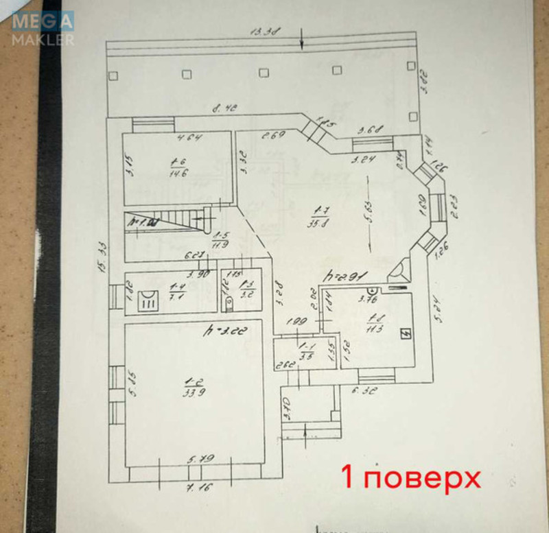 Продаж дома, 2 поверху, 260 кв.м, 5 кімнат, ділянка 12 соток, <a class="location-link" href="/hotov/" title="Недвижимость Хотів">Хотів</a>, Олександра Невского (изображение 24)
