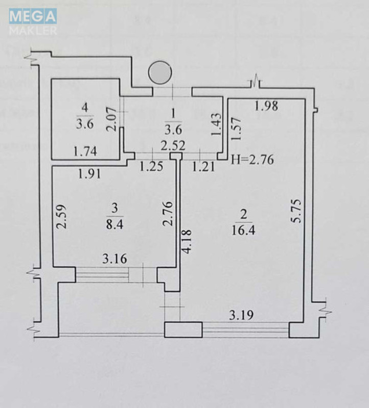 Оренда 1 кімнатної квартири, <a class="location-link" href="/brovary/" title="Недвижимость Бровари">Бровари</a>, Київська, 261а (изображение 13)