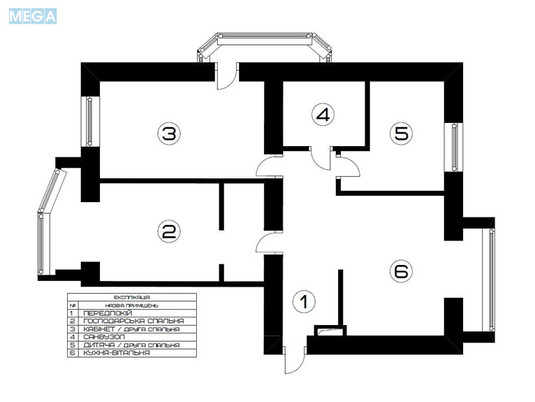 Продаж 3 кімнатної квартири (105/71/34), 9 пов. 9 пов. будинку, <a class="location-link" href="/novoselki-selo-kv-kievo-svyatoshinskij-rajon/" title="Недвижимость Новосілки">Новосілки</a>, Садовая, 5А (изображение 24)