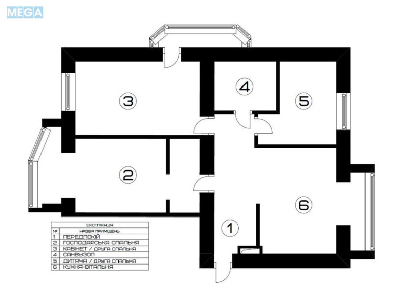 Продаж 3 кімнатної квартири (105/71/34), 9 пов. 9 пов. будинку, <a class="location-link" href="/novoselki-selo-kv-kievo-svyatoshinskij-rajon/" title="Недвижимость Новосілки">Новосілки</a>, Садовая, 5А (изображение 24)