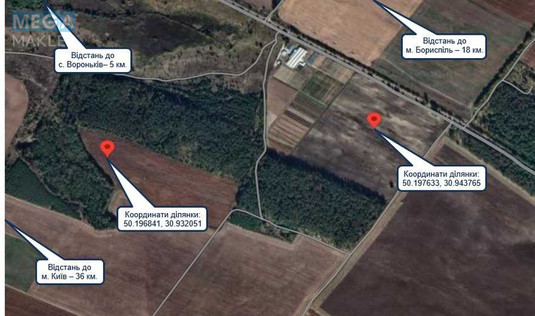 Продажа участка, 200 соток, земля сельскохозяйственного назначения, <a class="location-link" href="/voronkov/" title="Недвижимость Вороньків">Вороньків</a>, Вороньківська с/р (изображение 6)